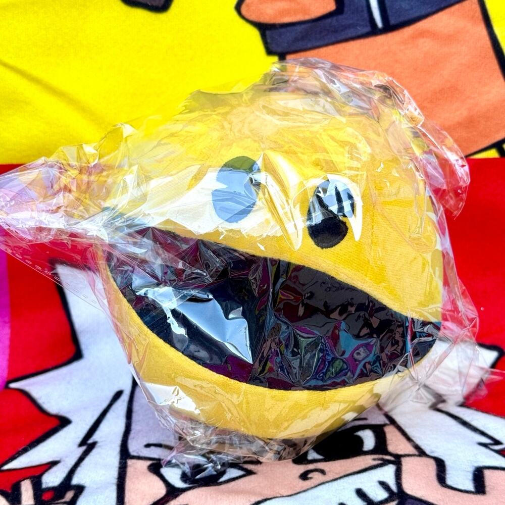 PacMan No Legs No Arms Plush SEALED